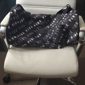Victoria Secret Pink duffle bag, fanny pack, slide